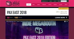 Desktop Screenshot of indiemegabooth.com